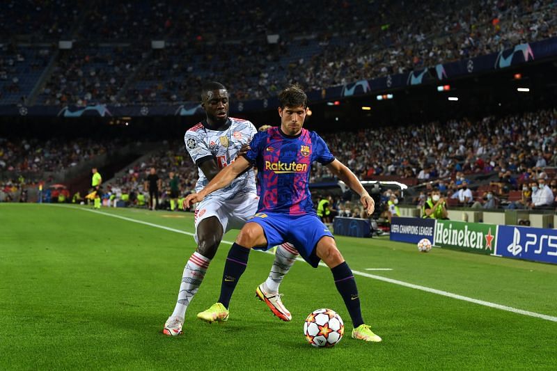 Sergi Roberto in action for Barcelona.